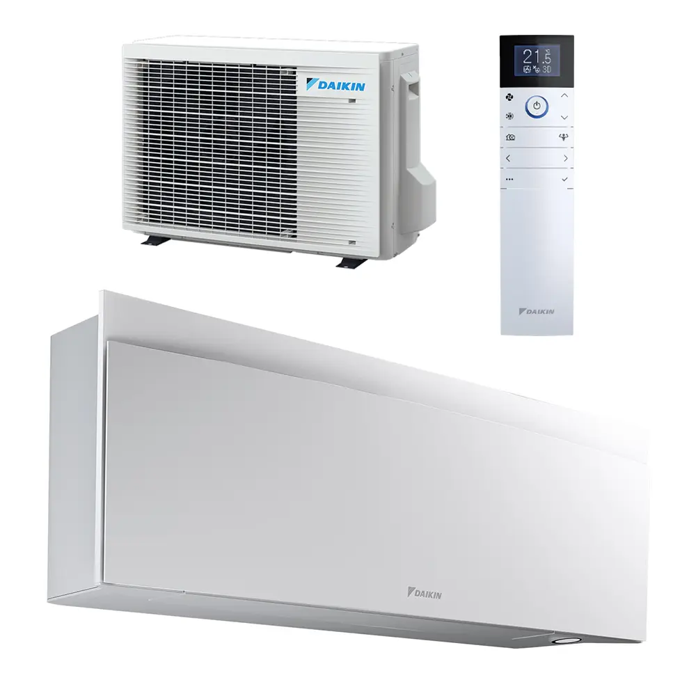 Daikin Emura airco FTXJ35AW + RXJ35A wandmodel 3,5kW kristalwit