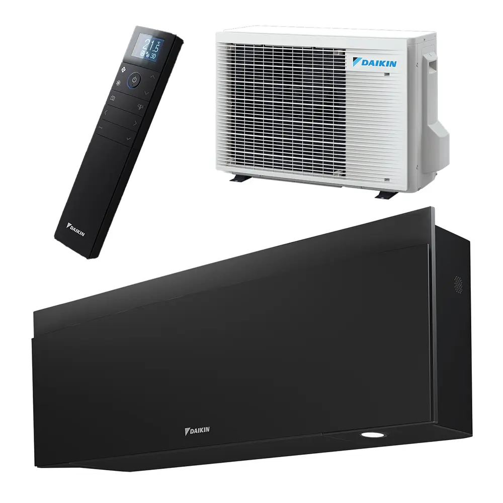 Daikin Emura airco FTXJ42AW + RXJ42A wandmodel 4,2kW zwart